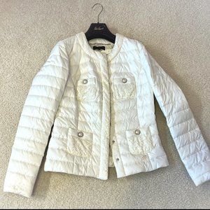 Luisa Spagnoli Ivory Lightweight Jacket